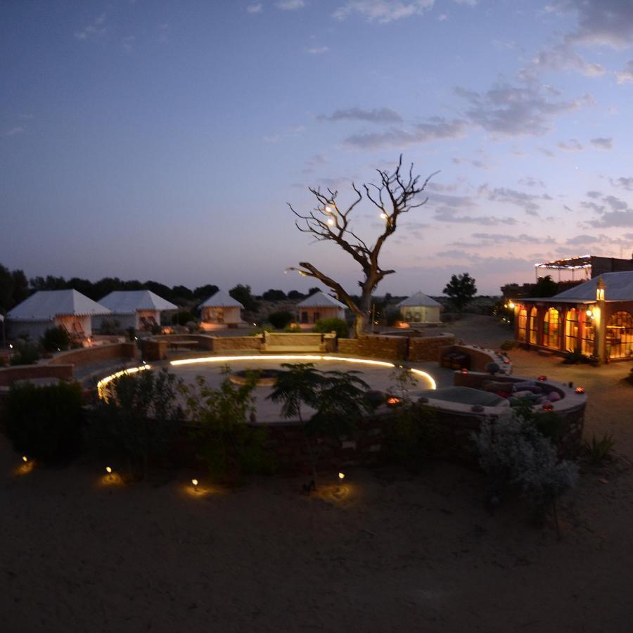 Golden Sandstone Hotel desert safari camp Jaisalmer Eksteriør billede