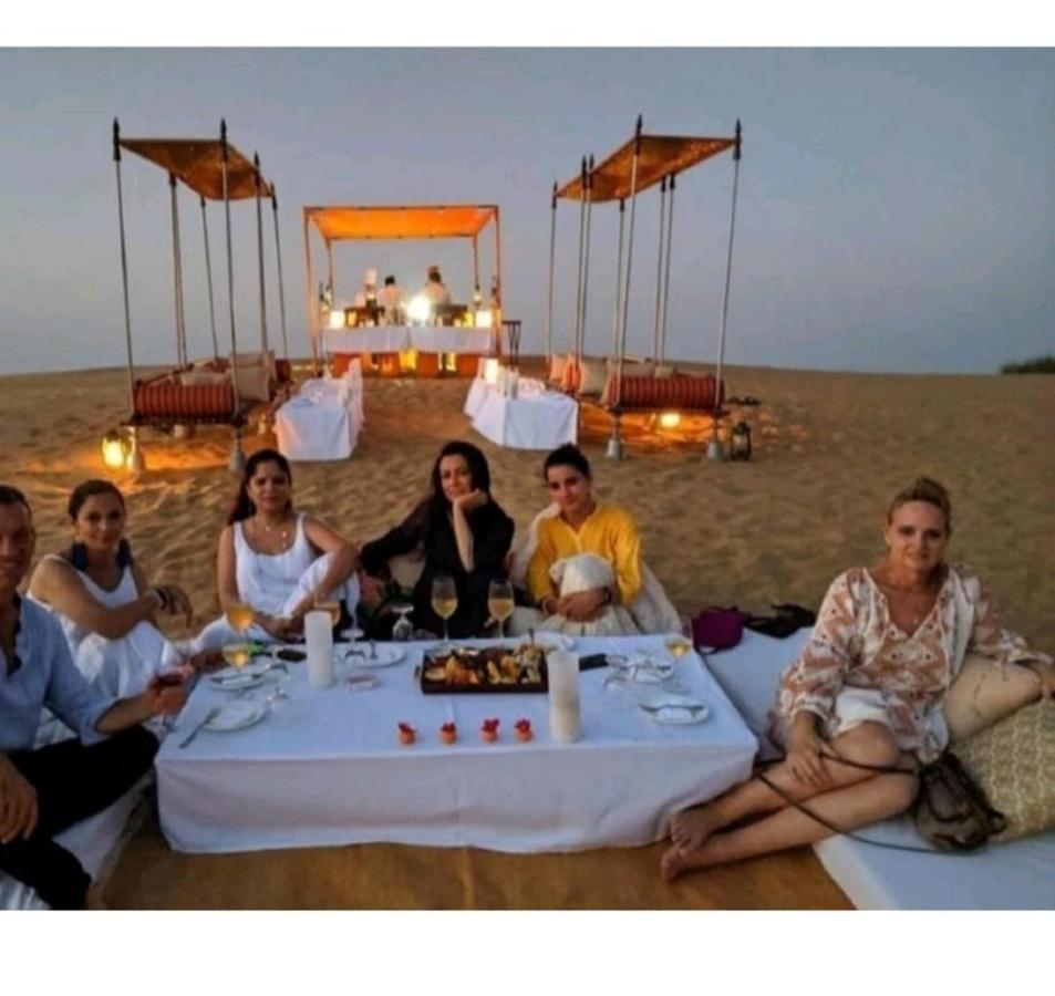 Golden Sandstone Hotel desert safari camp Jaisalmer Eksteriør billede