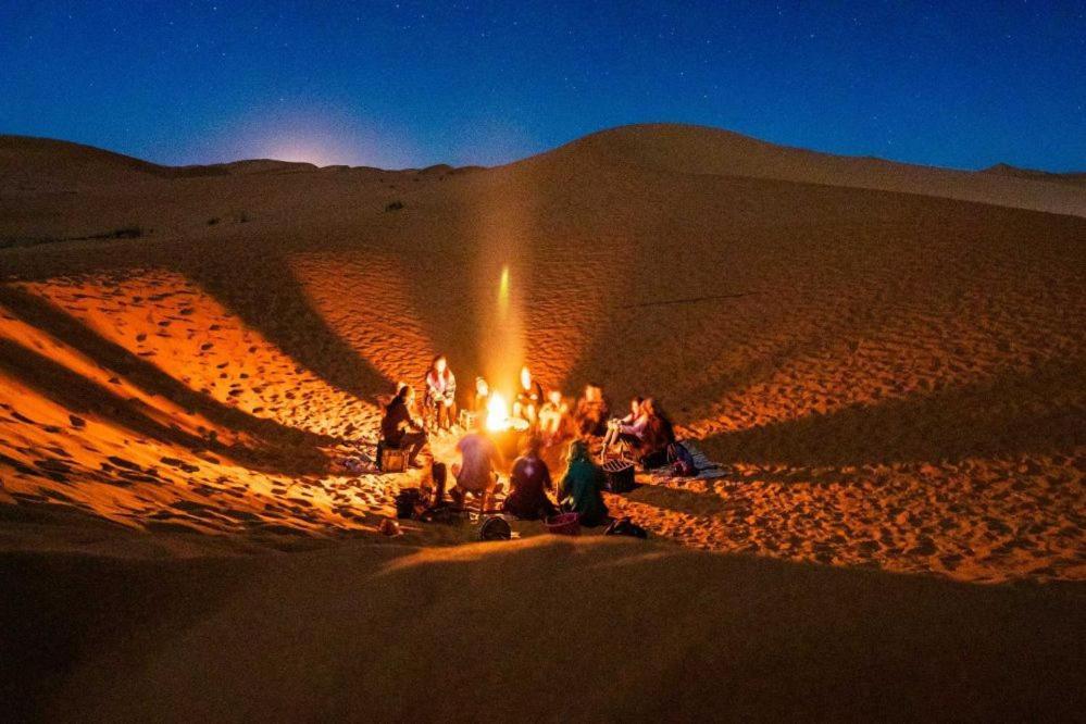 Golden Sandstone Hotel desert safari camp Jaisalmer Eksteriør billede
